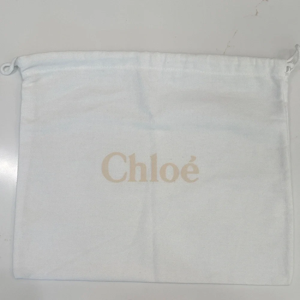Chloe Cream Drawstring Pouch - Picture 3 of 8